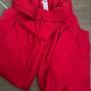Garage Vibrant Red Sweatpants